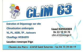 Société Clim 63, climatisation et froid