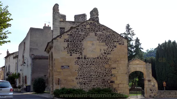 La chapelle romane de la Madeleine, Saint-Saturnin