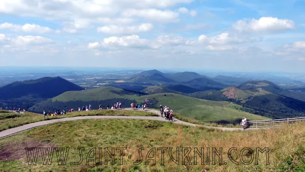 Le sommet du puy de Dôme