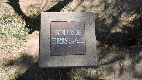 La source Brissac, dite source merveilleuse, à Sainte-Marguerite