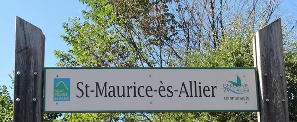 Le site des sources de Sainte-Marguerite au bord de l'Allier