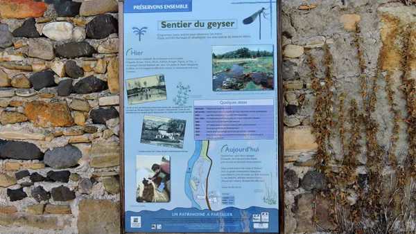 Le parc de l'ancienne station thermale de Sainte-Marguerite