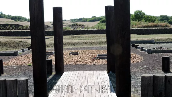 Le sanctuaire de Corent en 2015