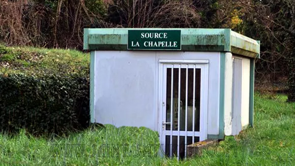 Détail de la source de la Chapelle