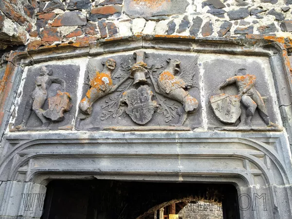 Intérieur du château de Murol