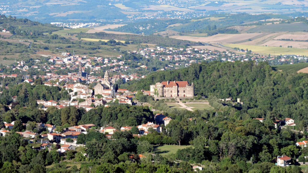 Village de Saint Saturnin en Auvergne