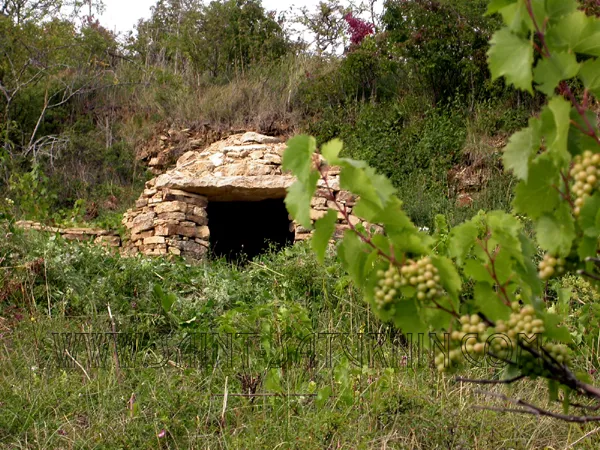 Cabane en pierre sèche de la montagne de la Serre, Saint-Saturnin