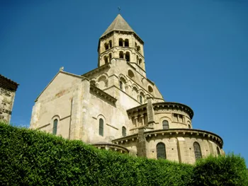 Détail de l'église Notre-Dame de Saint-Saturnin