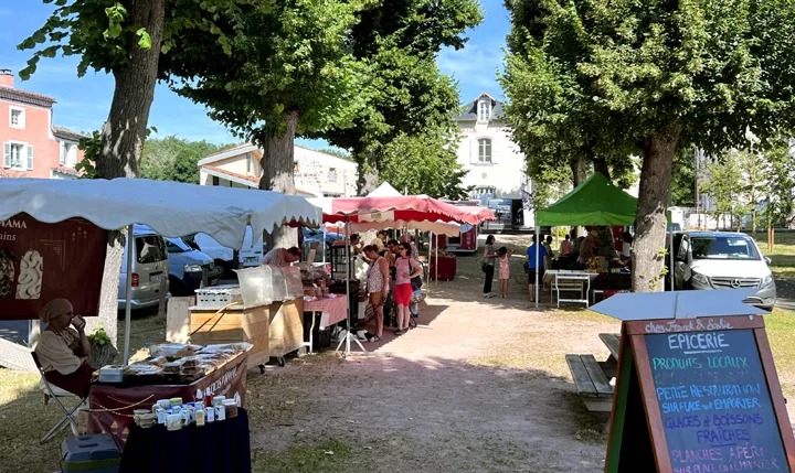 Marché de producteurs de Saint-Saturnin