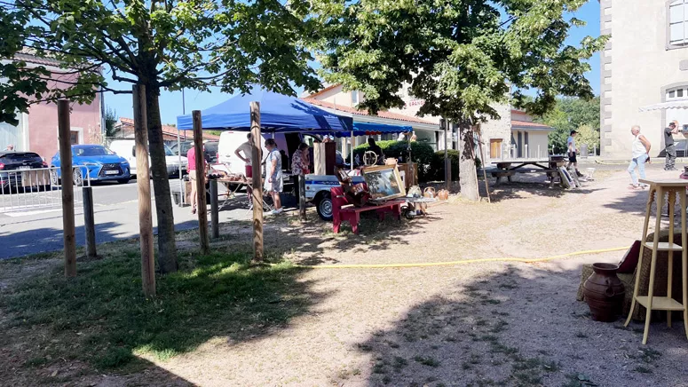 Fin de journée à la brocante