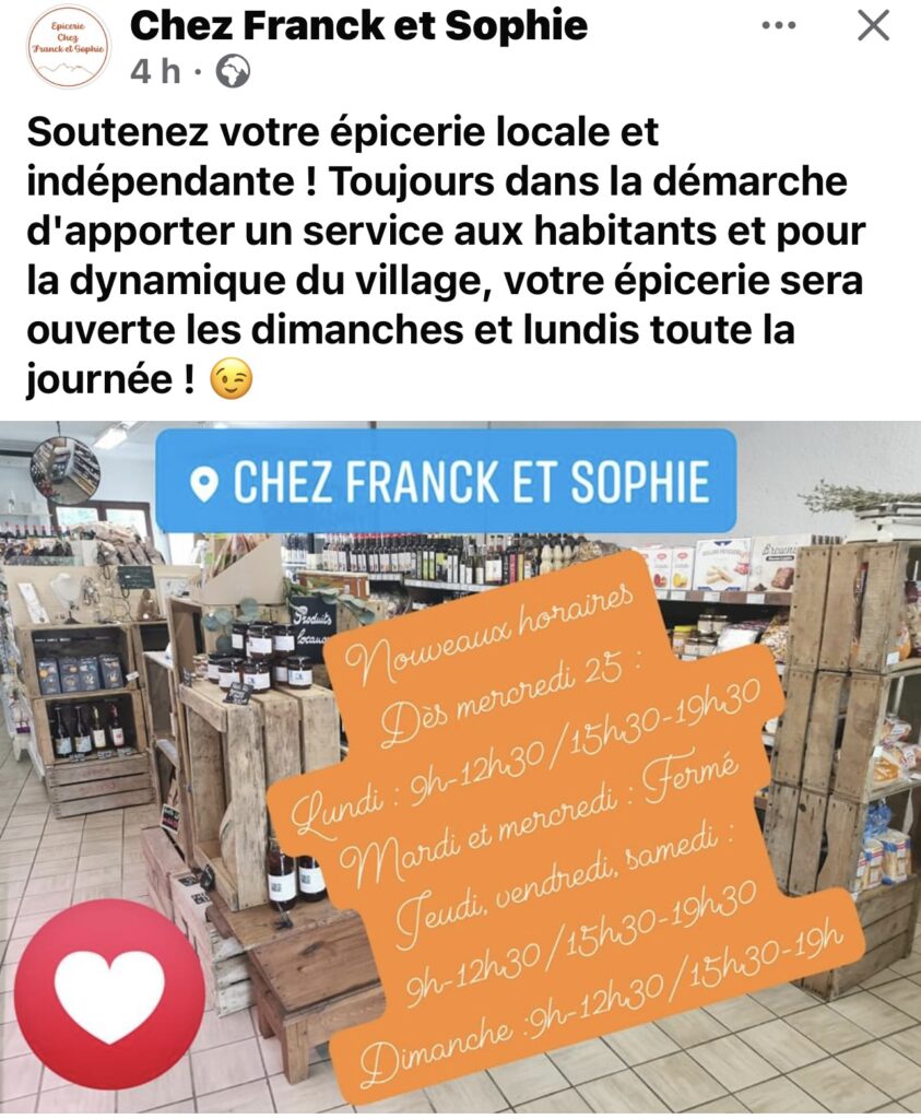 CHEZ FRANCK ET SOPHIE