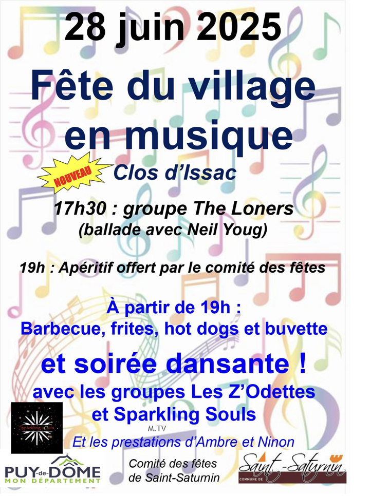 FETE DU VILLAGE EN MUSIQUE LA MUSIQUE