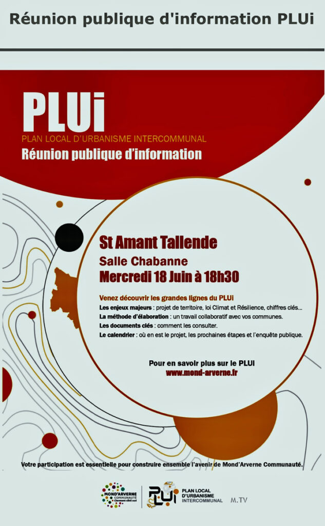 PLUI SAINT AMANT TALENDE