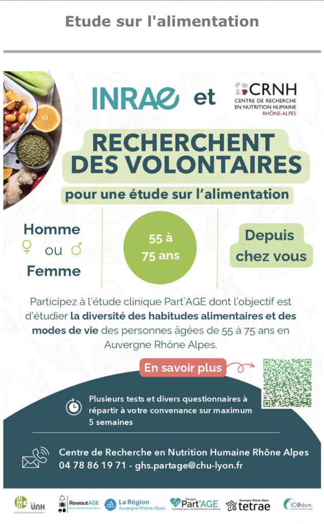 RECHERCHENT DES VOLONTAIRES