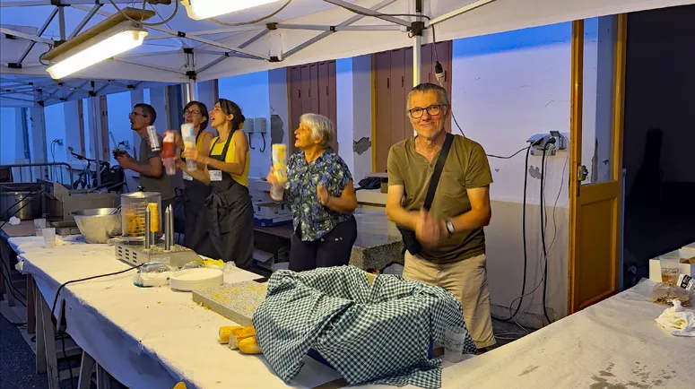Ambiance de la Fête de la Musique, Saint-Saturnin