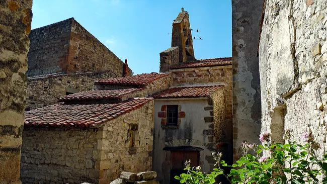 Chapiteau de l'église de La Sauvetat