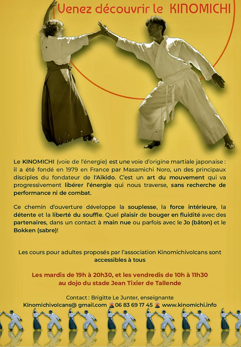 VENEZ DECOUVRIR LE KINOMICHI
