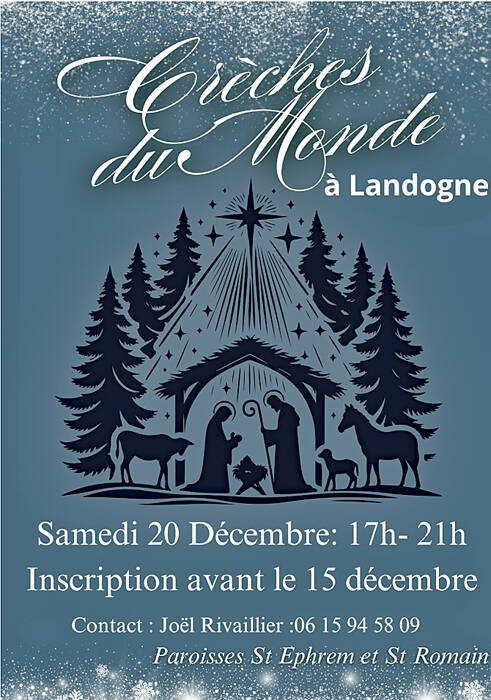 Crèches du Monde » à Landogne