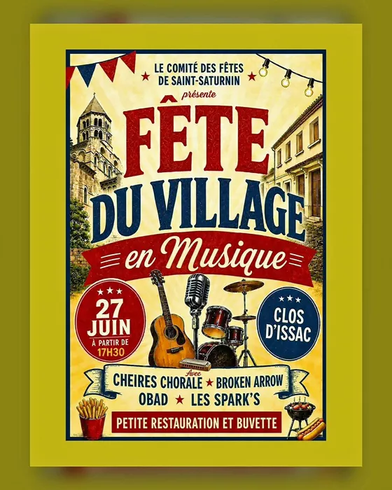 FETE DE LA MUSIQUE SAINT SATURNIN