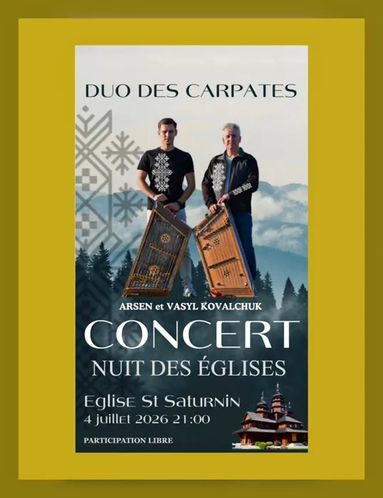 CONCERT LA NUIT DES EGLISES SAINT SATURNIN