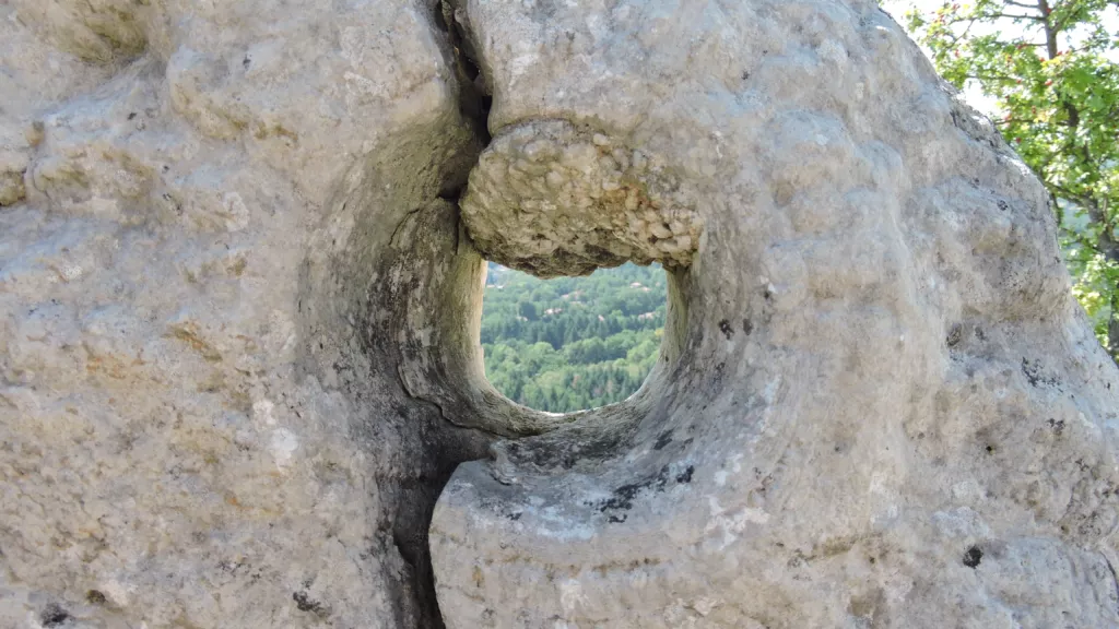 Détail géologique des stromatolithes de Chadrat