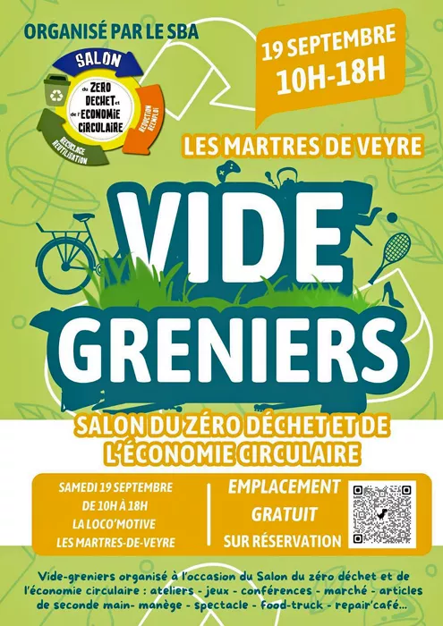 Vide-grenier du SBA (Syndicat du Bois de l’Aumône)