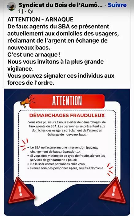 ARNAQUES SBA