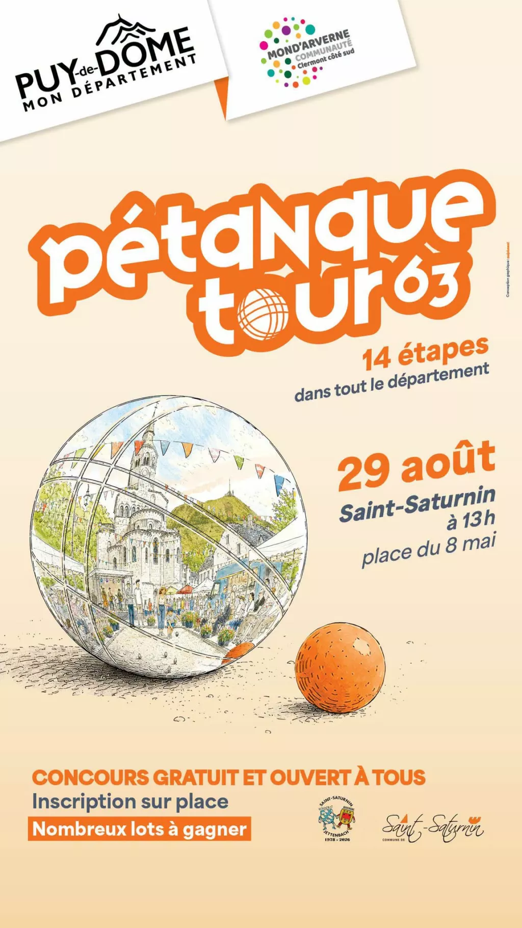 Pétanque Tour 63 Saint Saturnin