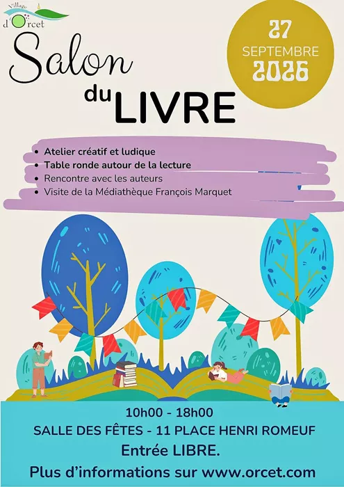 SALON DU LIVRE A ORCET